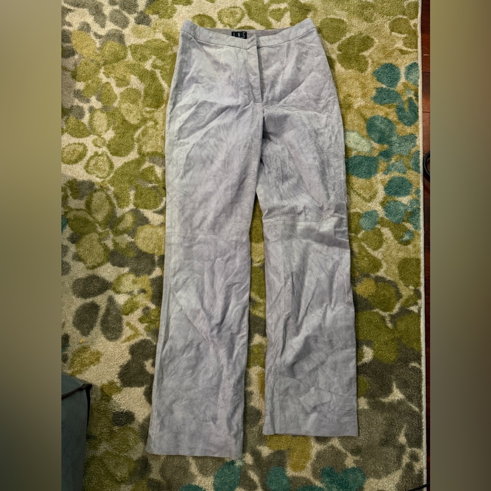 INC International Concepts Lavender Suede Trousers
